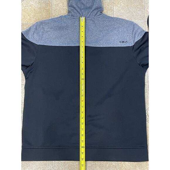 Minnesota Vikings Men's L Cutter & Buck Black Pop Fly Full-Zip Hoodie- Football - Picture 5 of 13